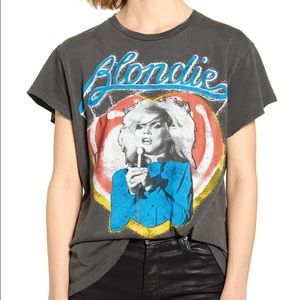 Madeworn Vintage Blondie cropped graphic tee